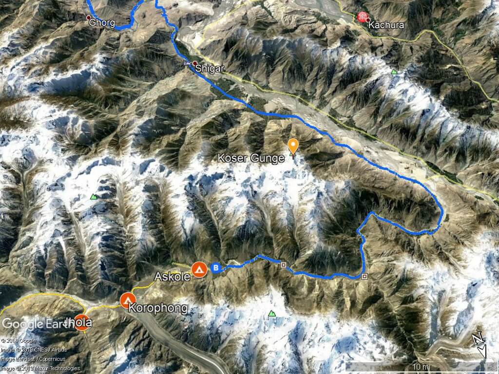 Khosar Gang Expedition Peak Climbing