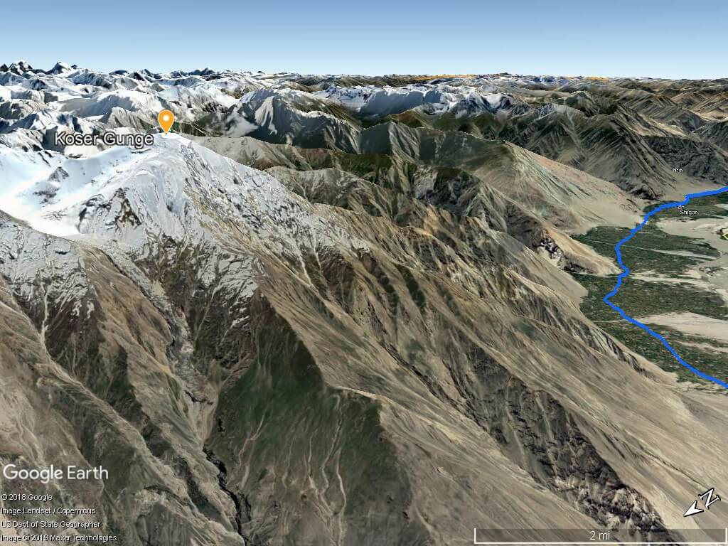 Khosar Gang Expedition Peak Climbing