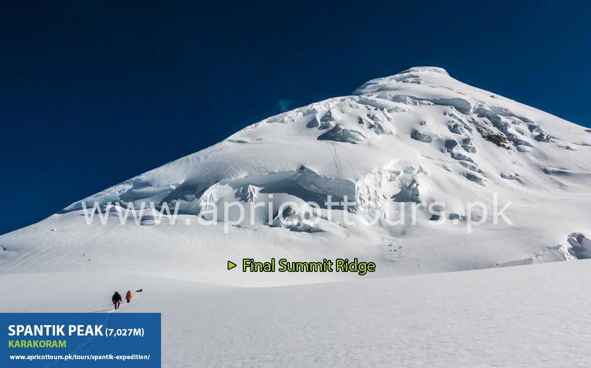 spantik climbing route map