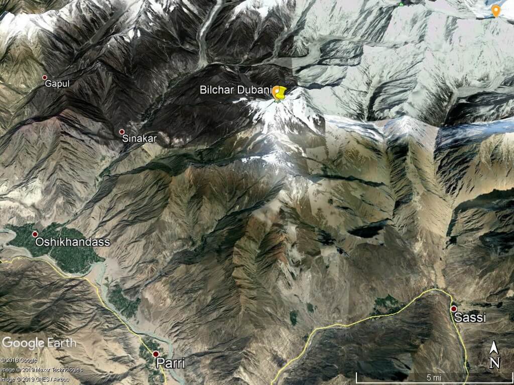 Bilchar Dubani Expedition Peak Climbing