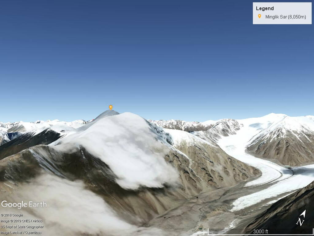Minglik Sar Expedition Peak Climbing