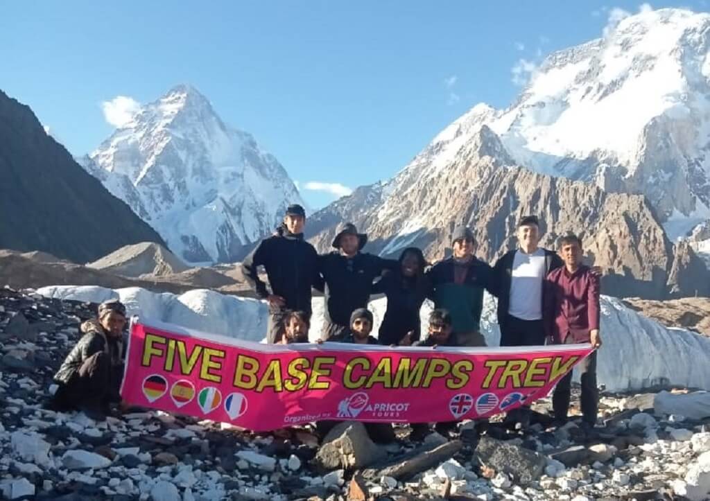 5 Five Base camp BC treks pakistan