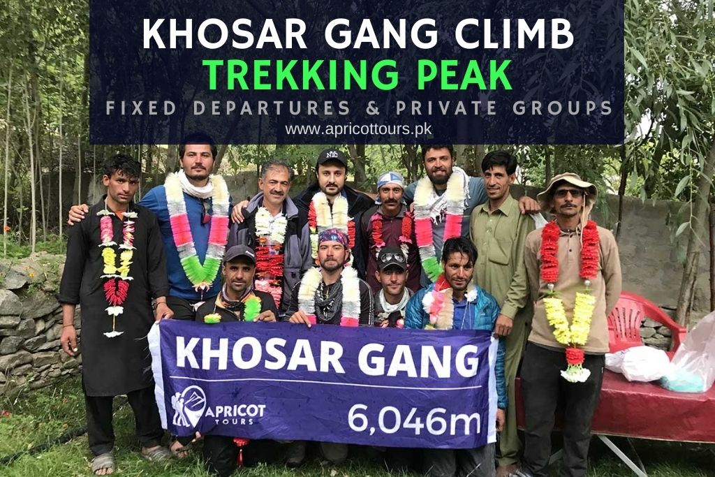 khosar gang expedition peak climb - trekking peaks in pakistan