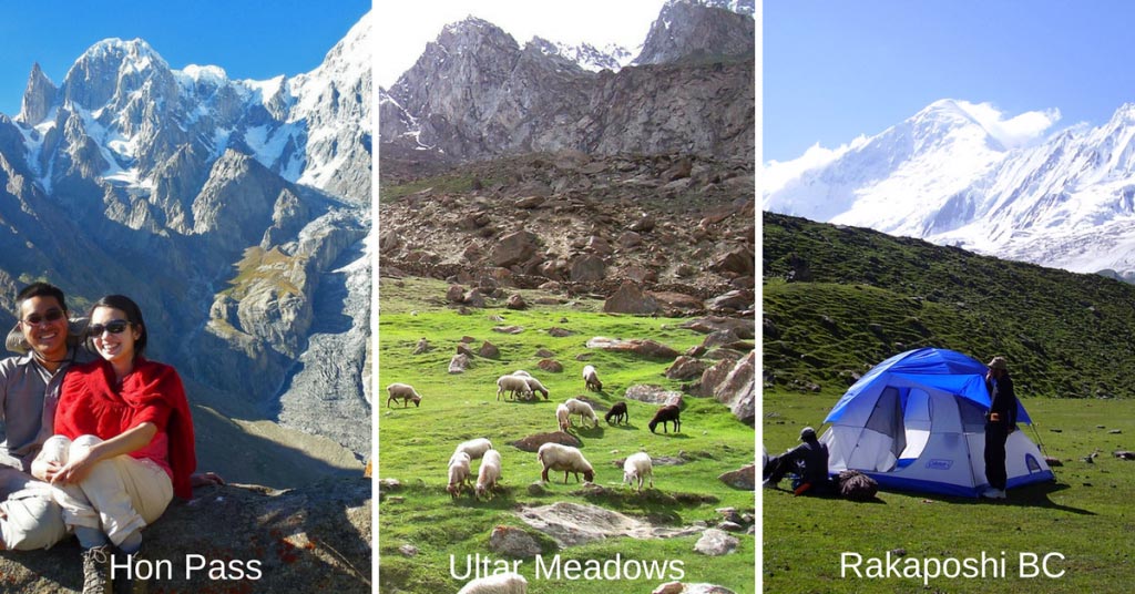 Rakaposhi, Ultar and Hon Pass (Hiking in Hunza)