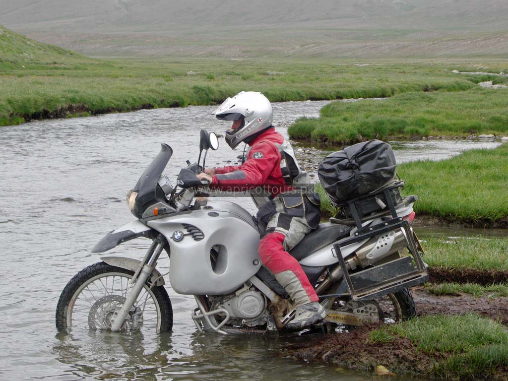 Motor Cycle in Deosai Baltistan