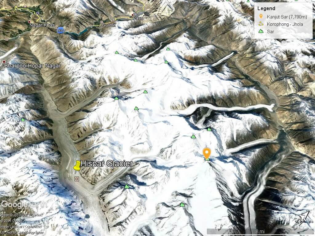 Kanjut Sar Expedition Peak Climbing