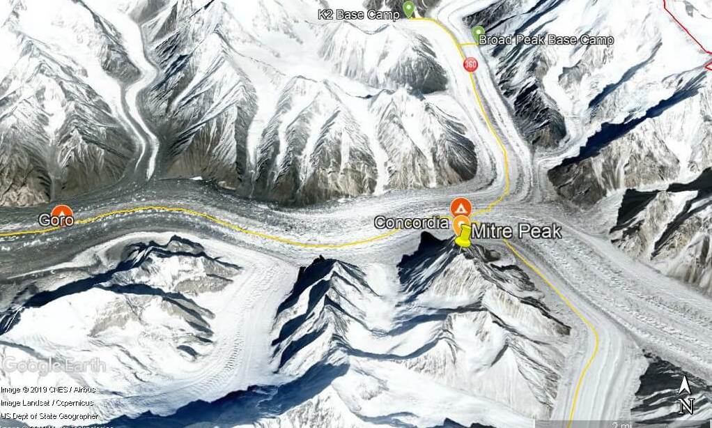 mitre peak expedition climb