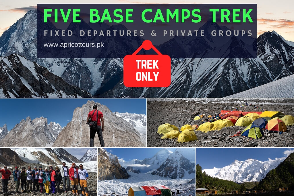 five base camps trek only