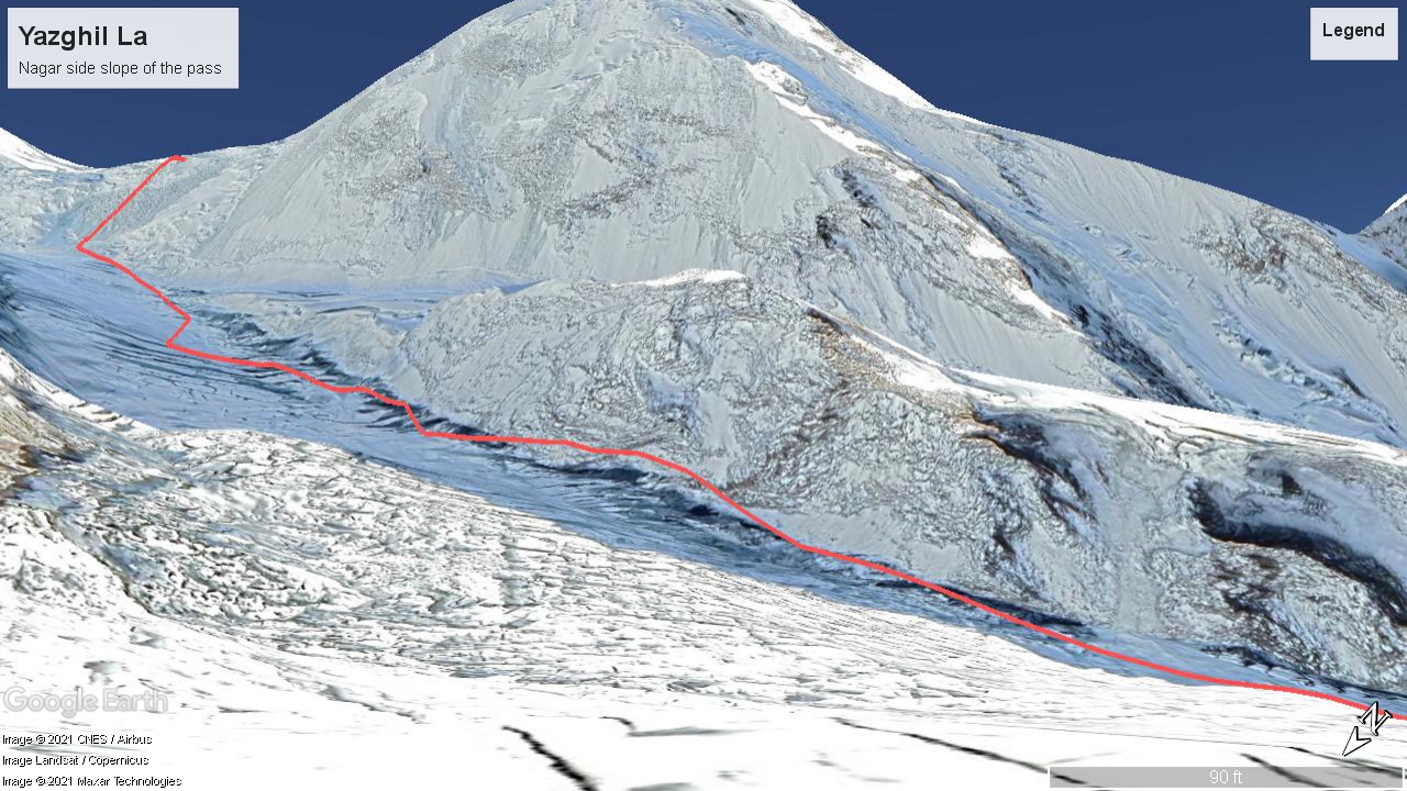 yazghil la trek