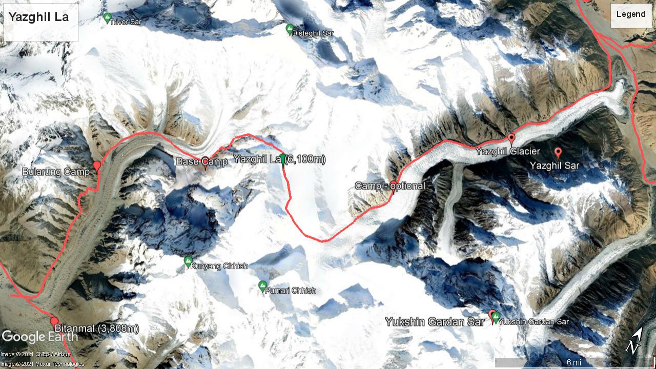 Yazghil La Trek (Shimshal to Nagar)