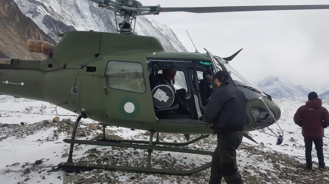 Helicopter Charter to K2 (Karakoram Heli Safari) Pakistan