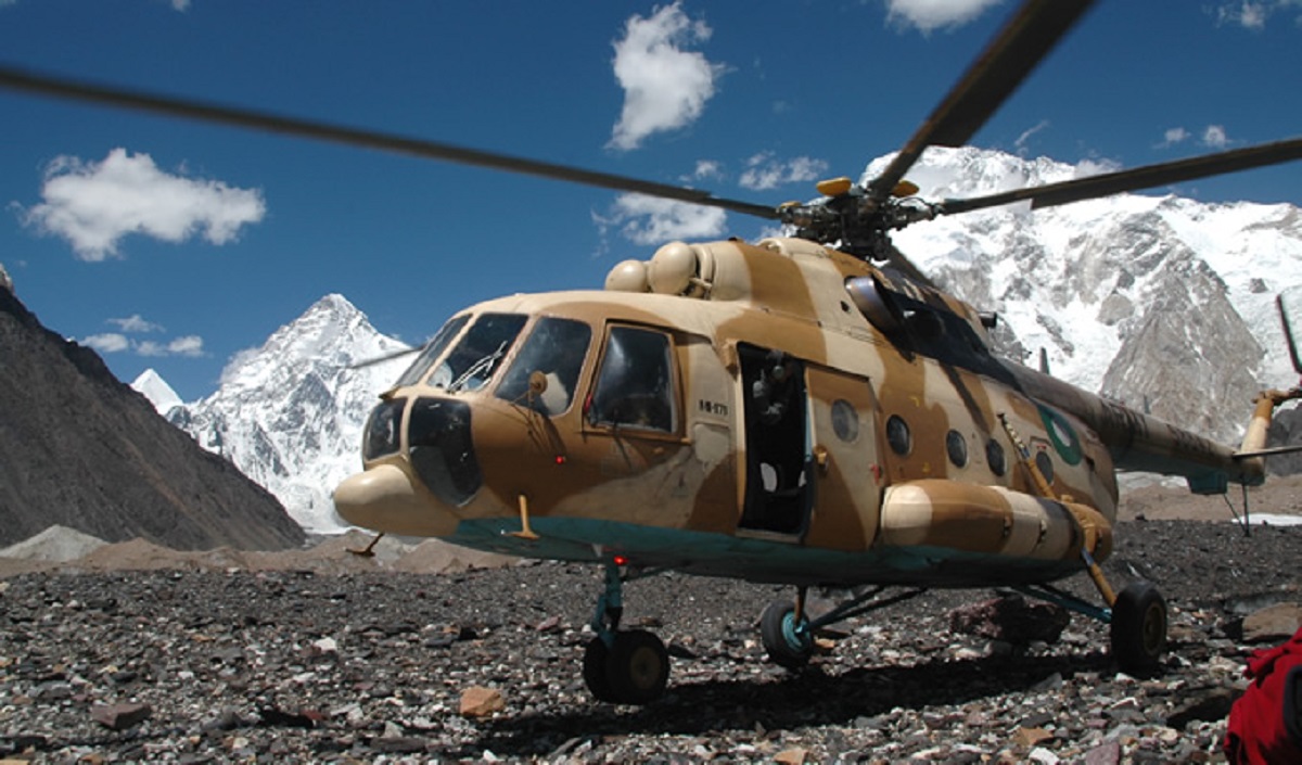 Helicopter Charter to K2 (Karakoram Heli Safari) Pakistan