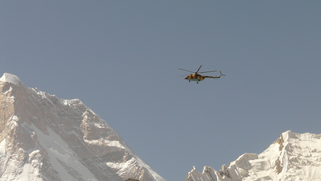 Helicopter Charter to K2 (Karakoram Heli Safari) Pakistan