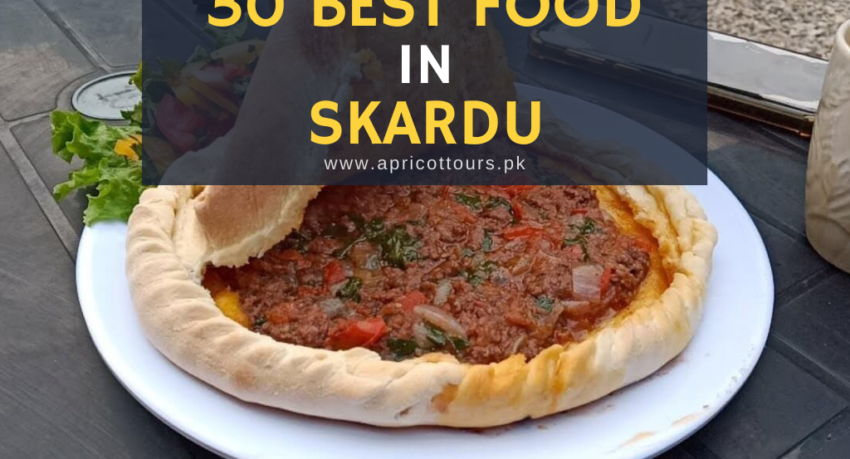 food in skardu