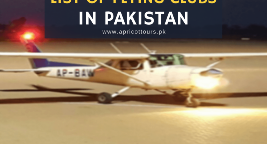 list of flying clubs in pakistan