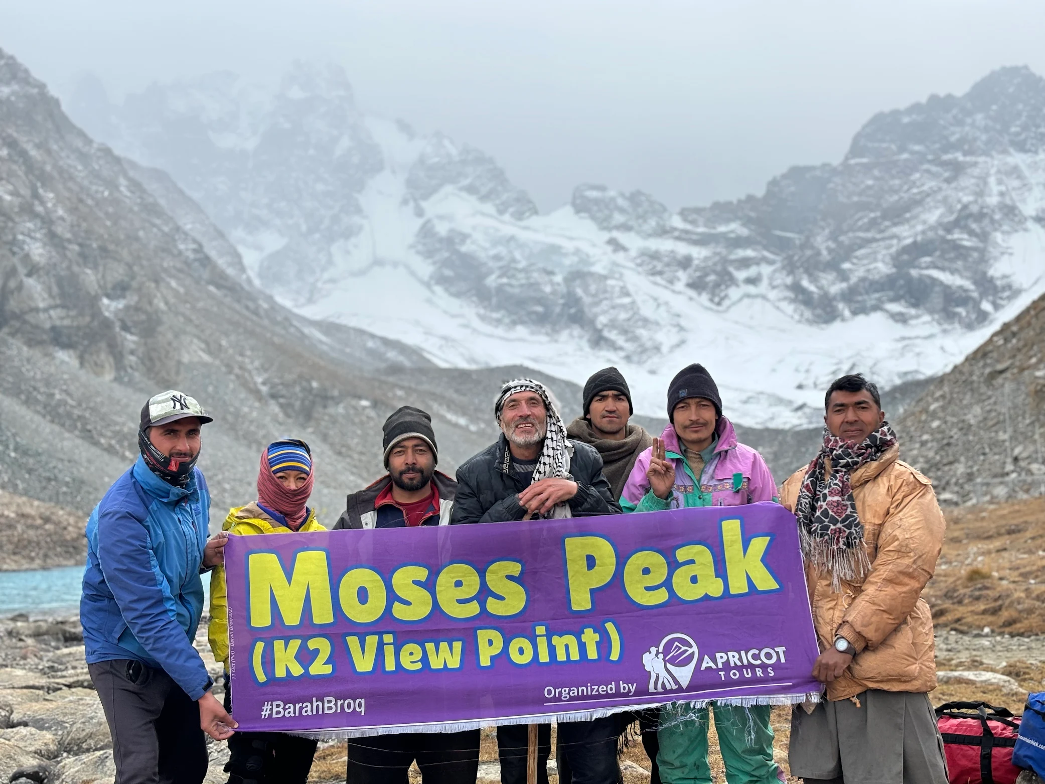barah broq trek - k2 view points