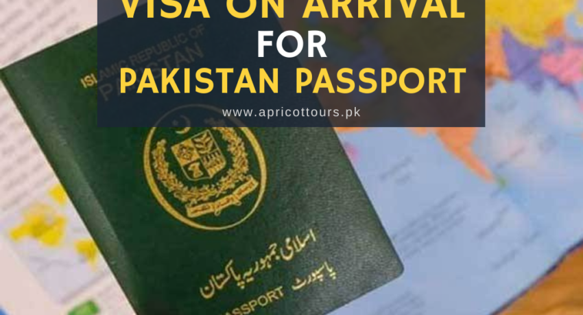 visa on arrival for pakistan passport