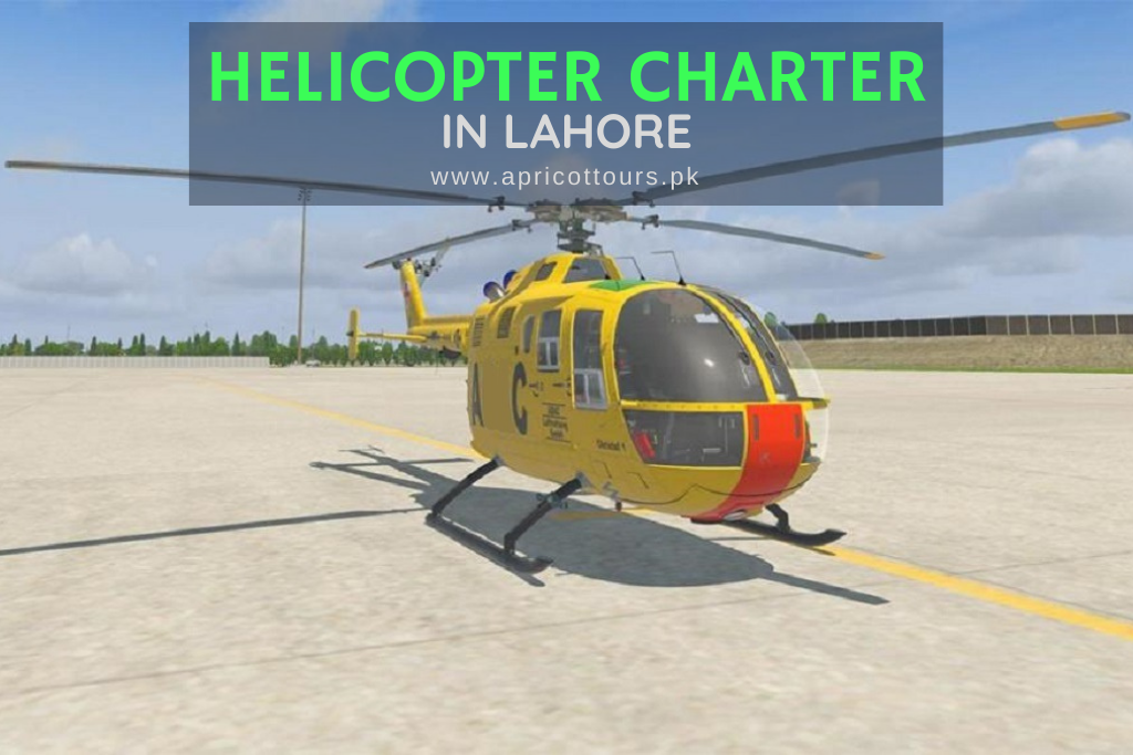 helicopter charter in lahore