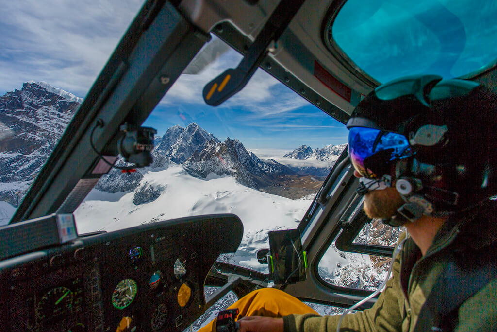 kathmandu to lukla by helicopter