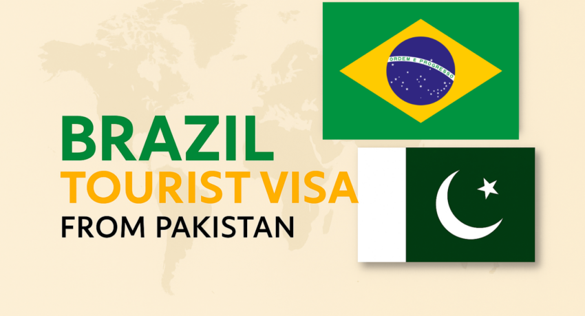 brazil tourist visa from pakistan