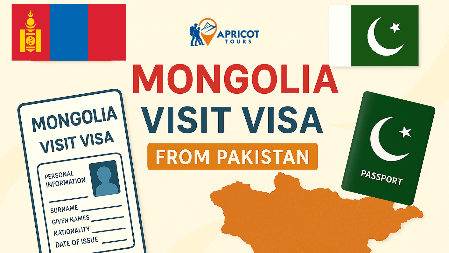 mongolia visit visa from pakistan