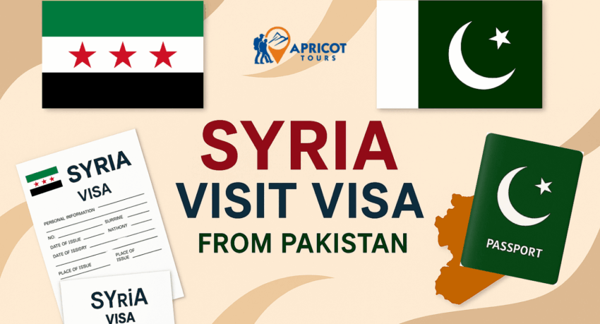 syria visit visa from pakistan