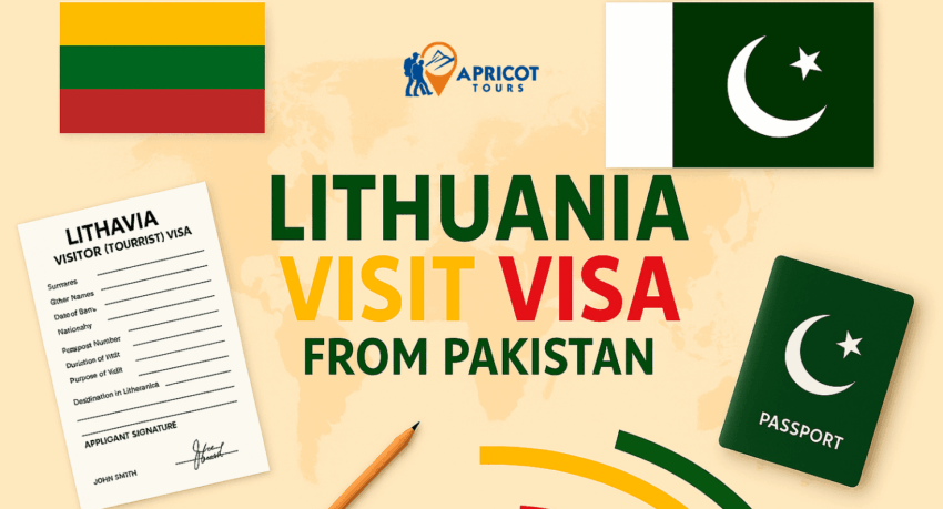 lithuania visit visa from pakistan