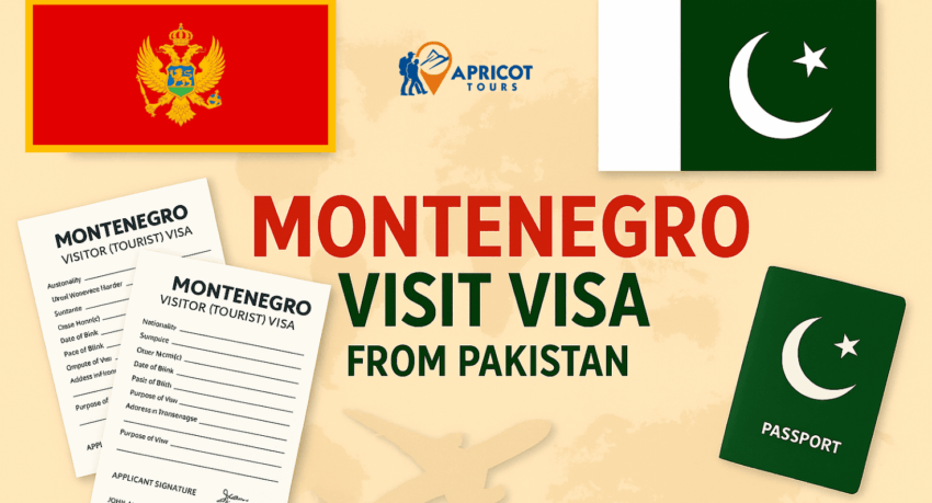 montenegro visit visa from pakistan