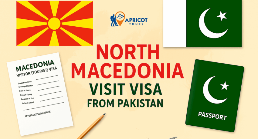 north macedonia visit visa from pakistan