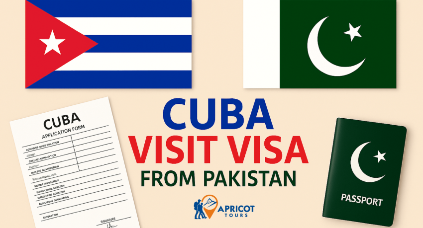 cuba visit visa from pakistan