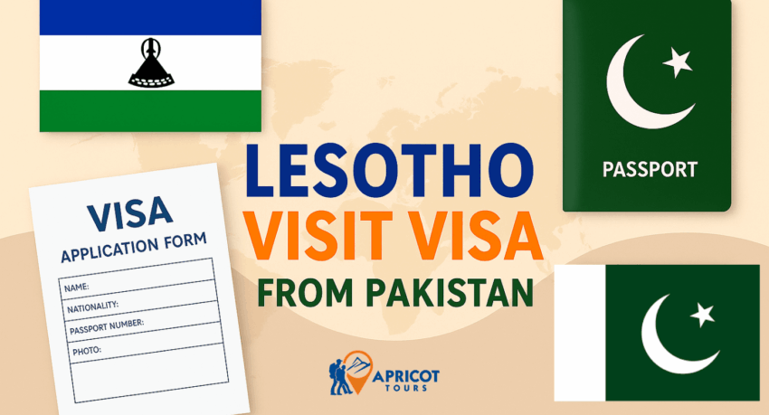 lesotho visit visa from pakistan