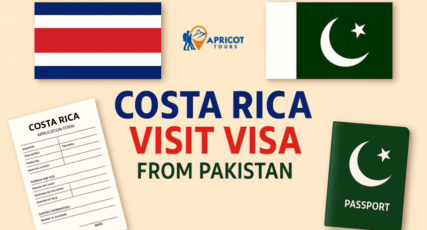 costa rica visit visa from pakistan