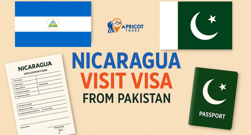 nicaragua visit visa from pakistan