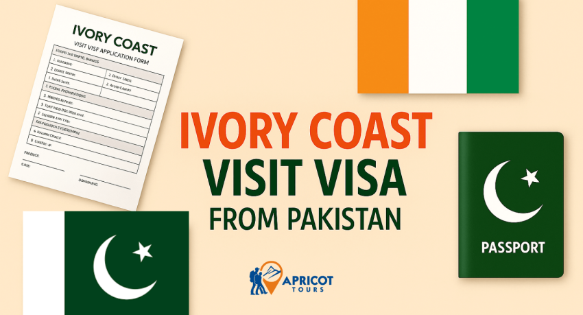 ivory coast visit visa from pakistan