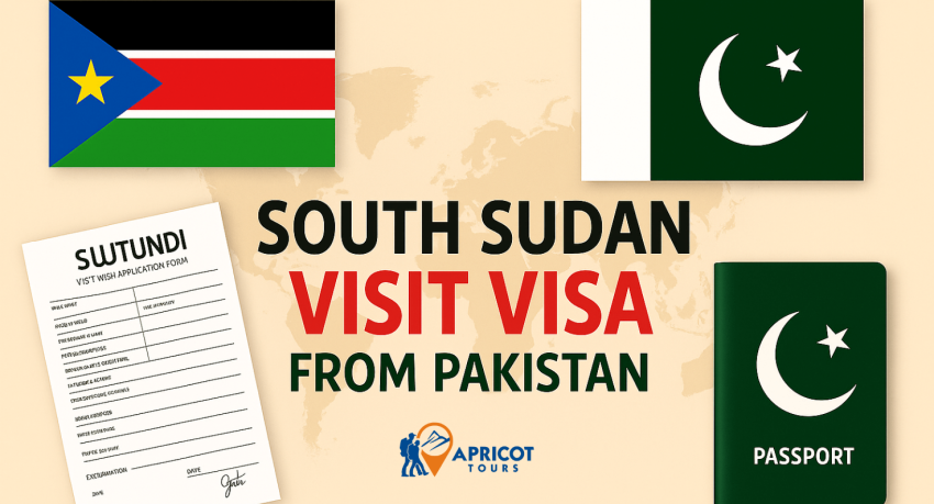 south sudan visit visa from pakistan