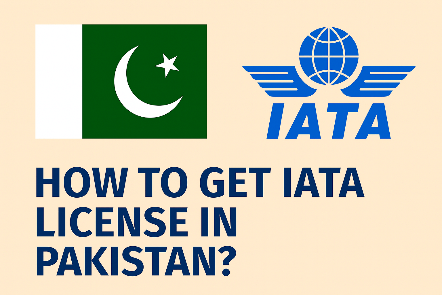 how to get iata license in pakistan