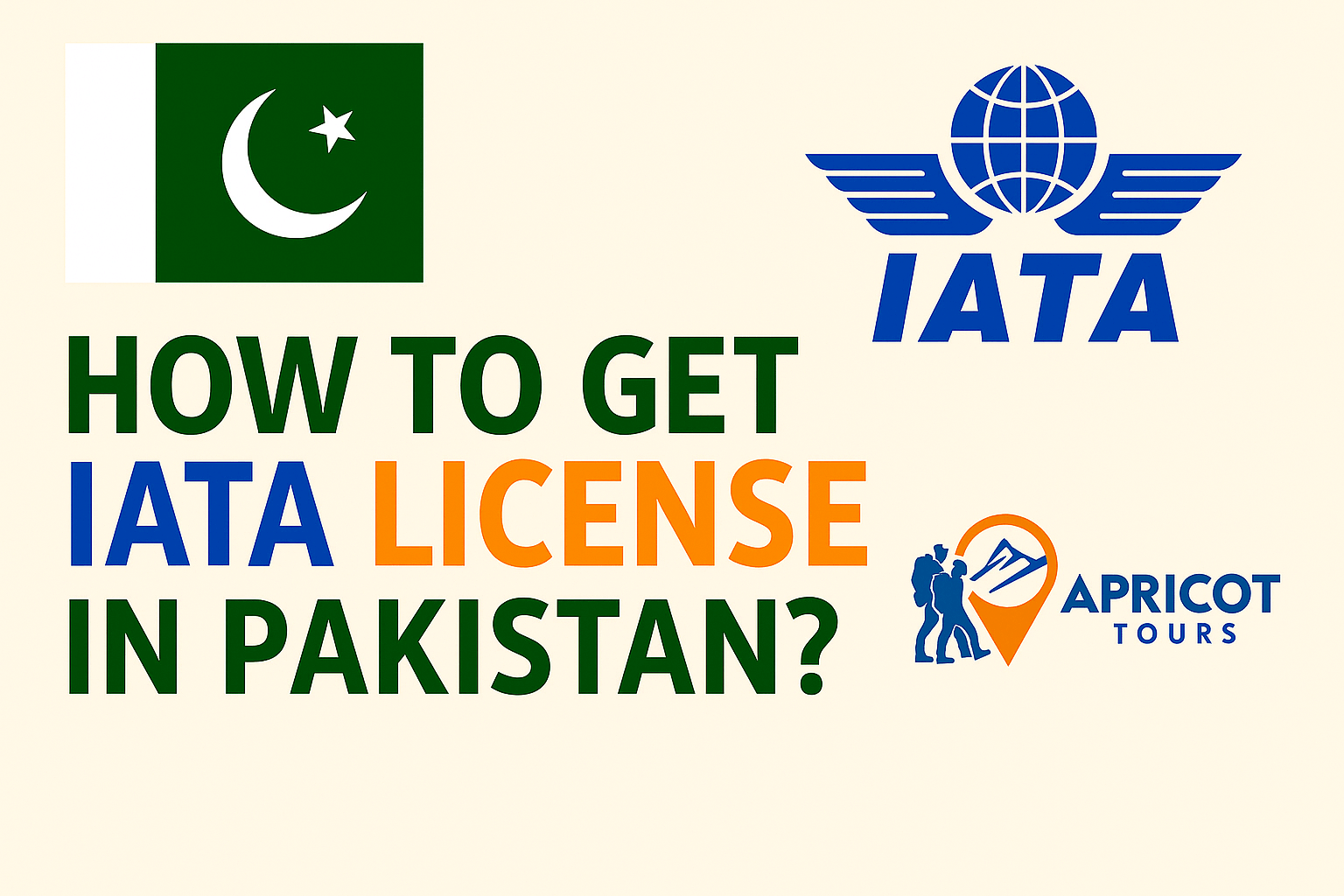 how to get iata license in pakistan