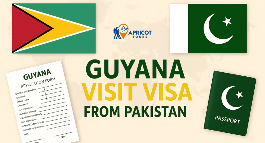 guyana visit visa from pakistan