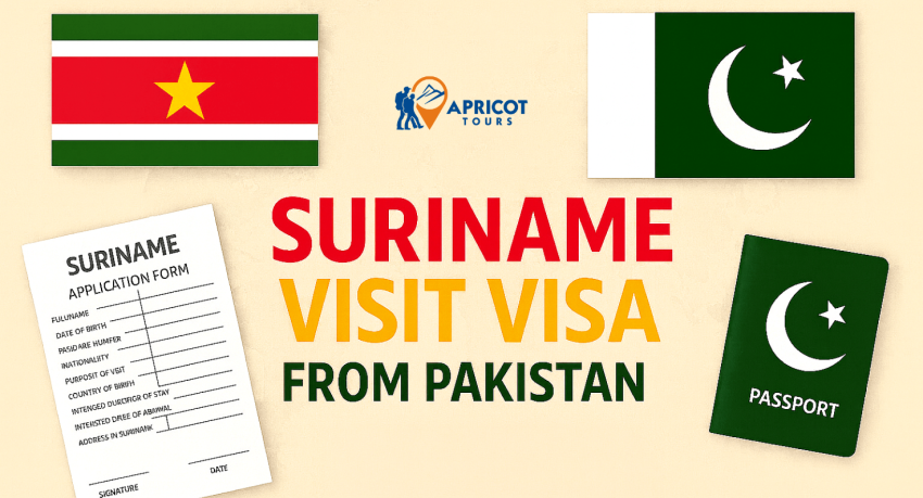 suriname visit visa from pakistan