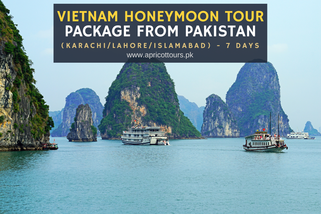 Vietnam Honeymoon Tour Package from Pakistan (Karachi/Lahore/Islamabad) - 7 Days