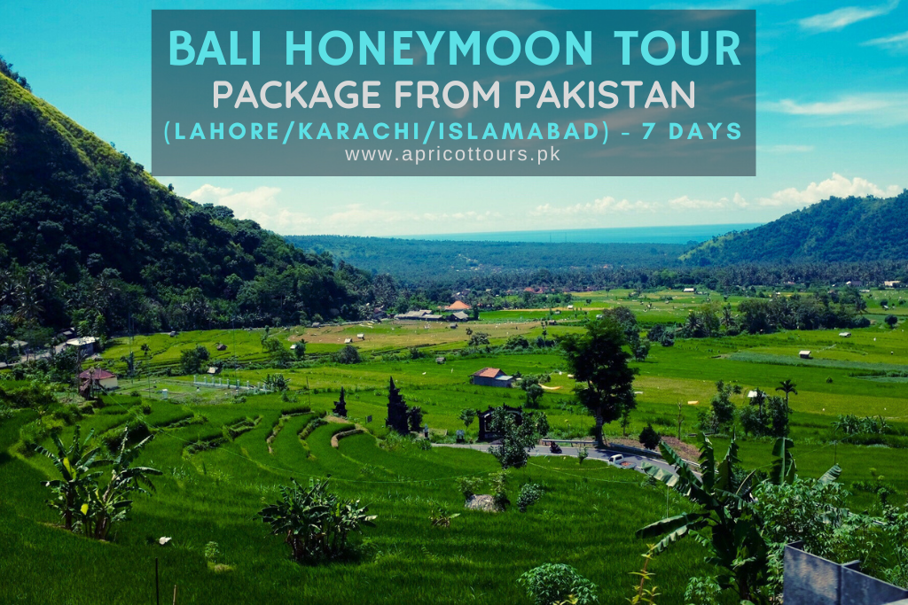 Bali Honeymoon Tour Package from Pakistan (Lahore/Karachi/Islamabad) - 7 Days