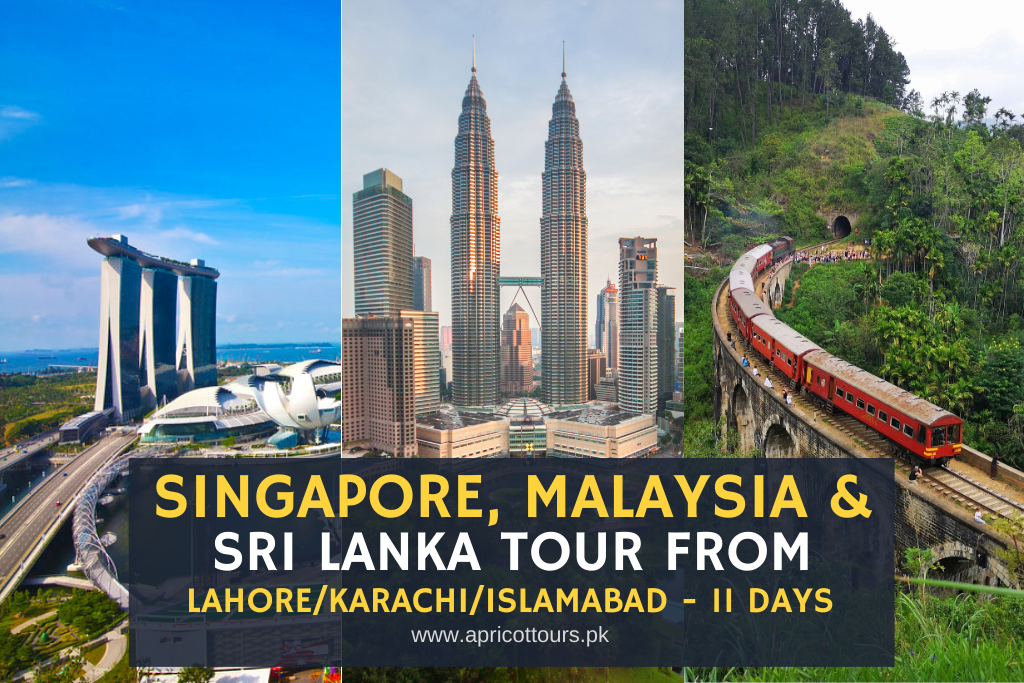 Singapore, Malaysia & Sri Lanka Tour from Lahore/Karachi/Islamabad - 11 Days