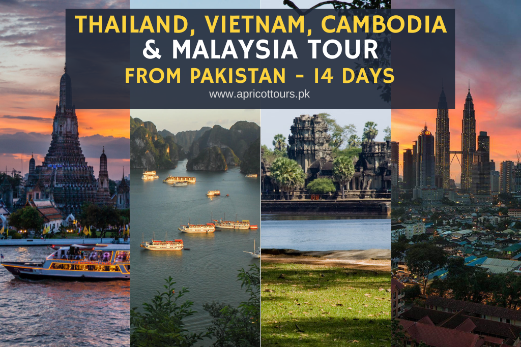 Thailand, Vietnam, Cambodia & Malaysia Tour from Pakistan - 14 days