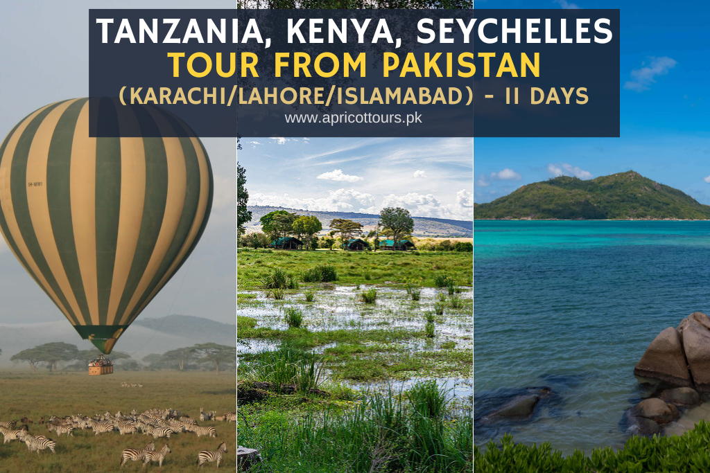 Tanzania, Kenya, Seychelles Tour from Pakistan (Karachi/Lahore/Islamabad) - 11 Days