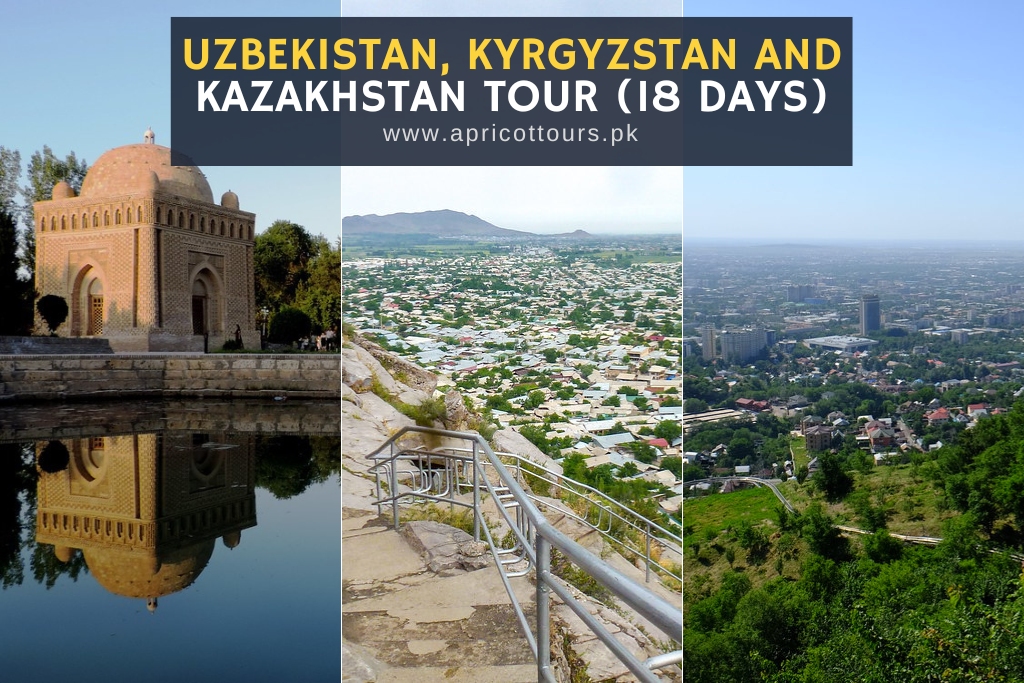 Uzbekistan, Kyrgyzstan and Kazakhstan Tour (18 days)