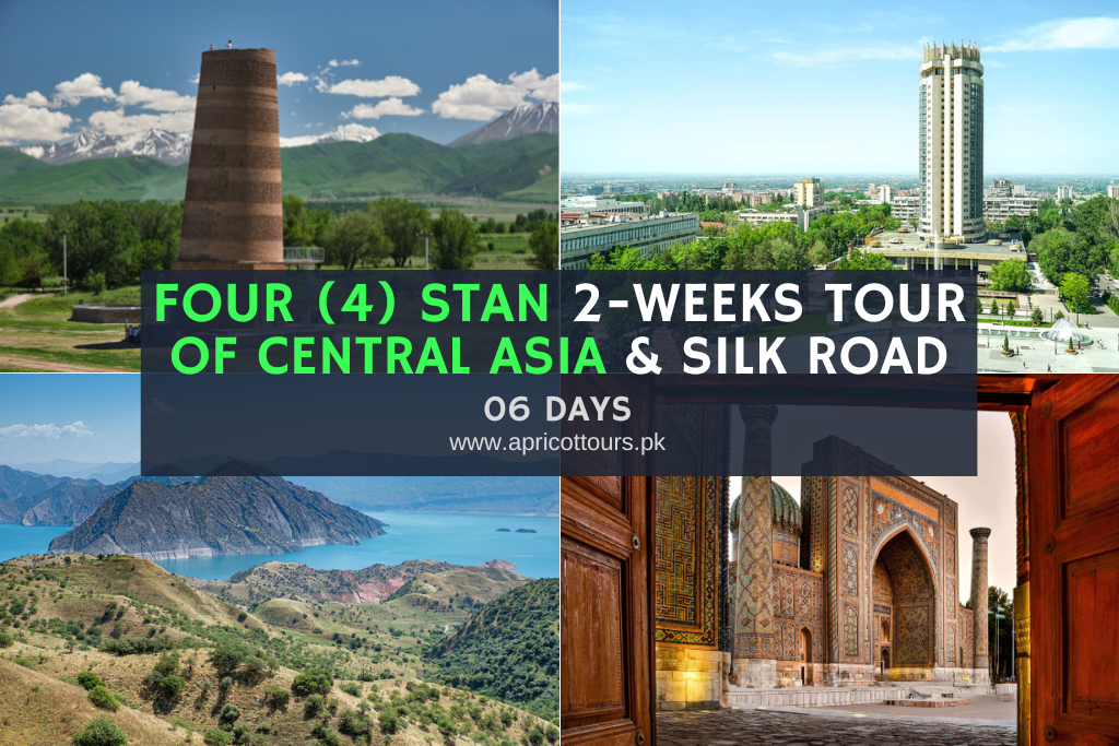 Four (4) Stan 2-Weeks Tour of Central Asia & Silk Road
