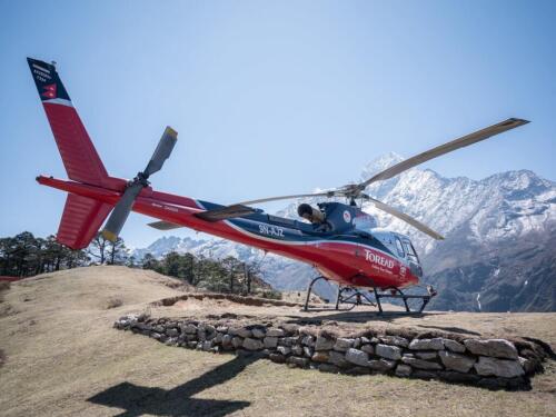 kathmandu to lukla by helicopter