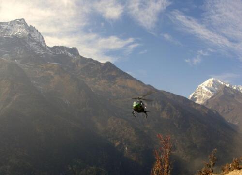 kathmandu to lukla by helicopter