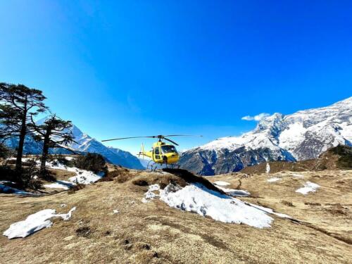 kathmandu to lukla by helicopter