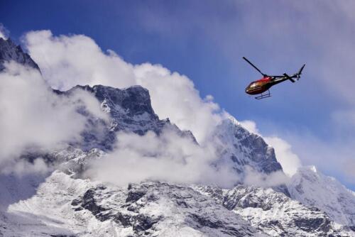 kathmandu to namche bazaar by helicopter